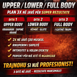 Plan stervitor 3 here ne jave (Upper/Lower/Fullbody) - Training Plan